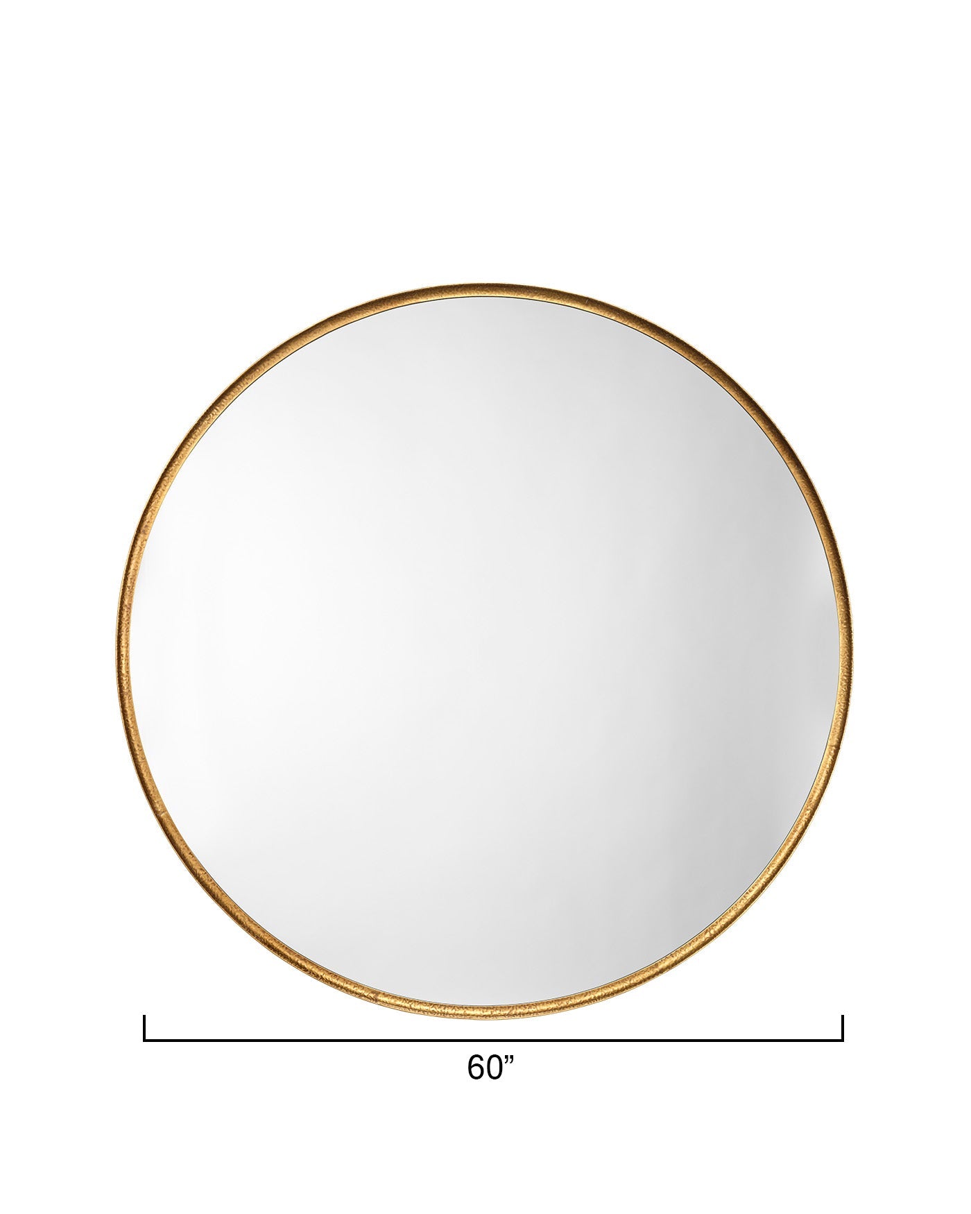 Jamie Young Refined Iron Round Extra Large Wall Mirror