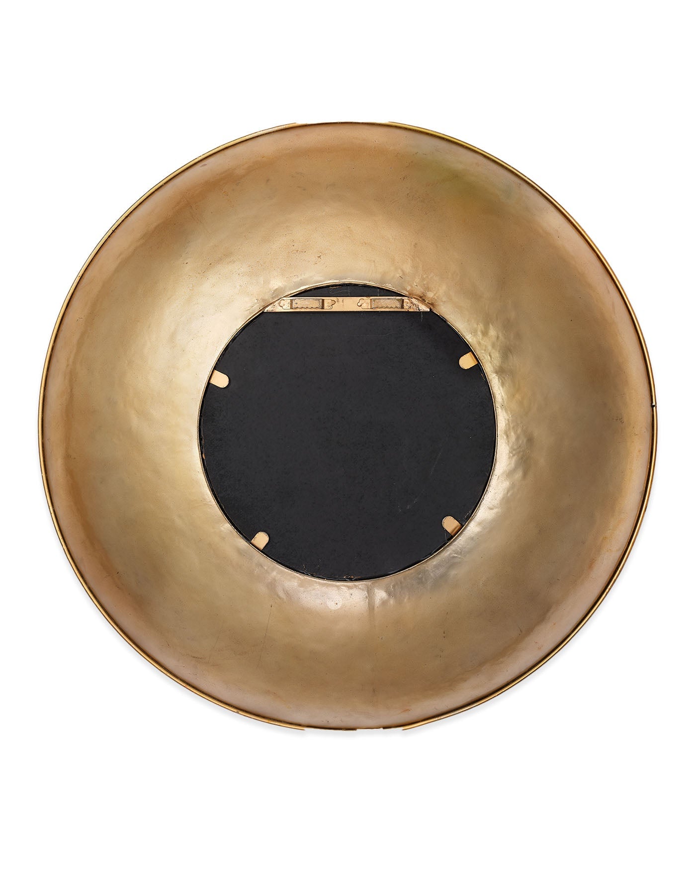 Jamie Young Theia Iron Round Wall Mirror