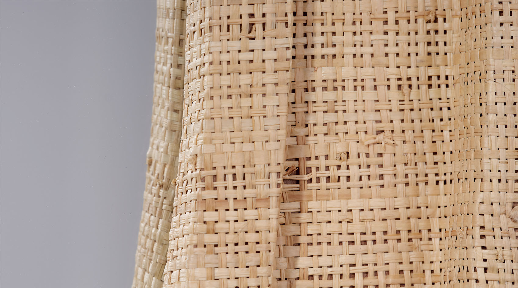 Jamie Young Valley Raffia Oval Wall Mirror