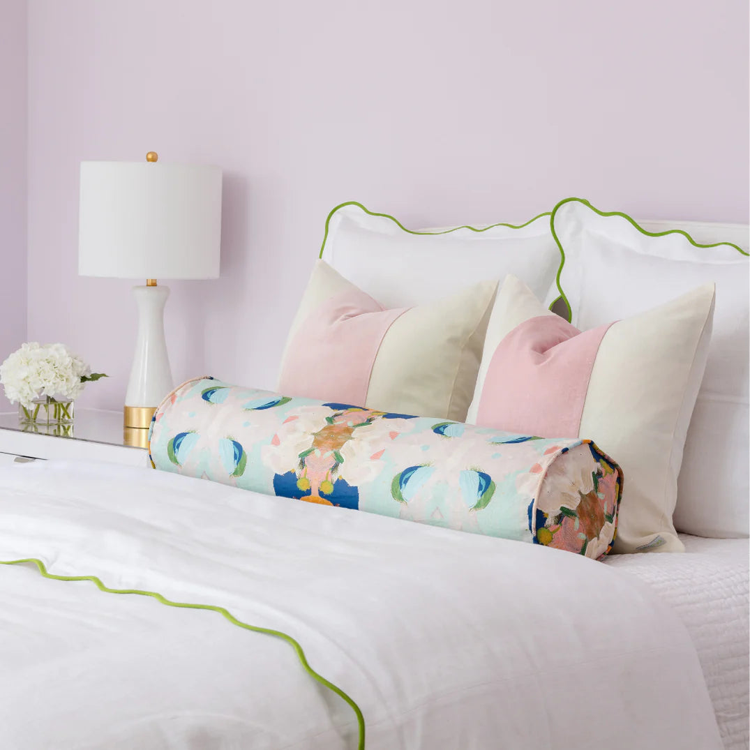 Laura Park Round Bolster Pillows