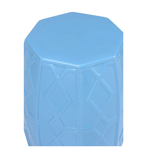 Chelsea House Andreu Garden Stool Blue