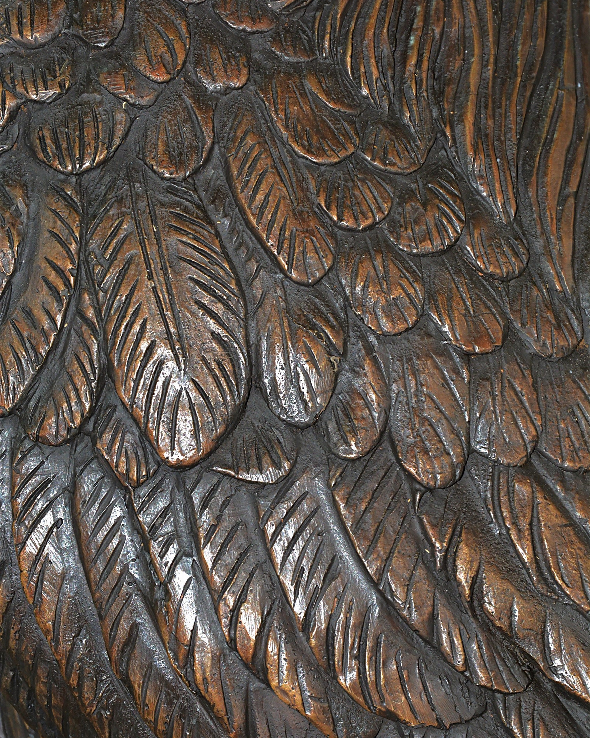 Currey & Company Herons On Branch Bronze