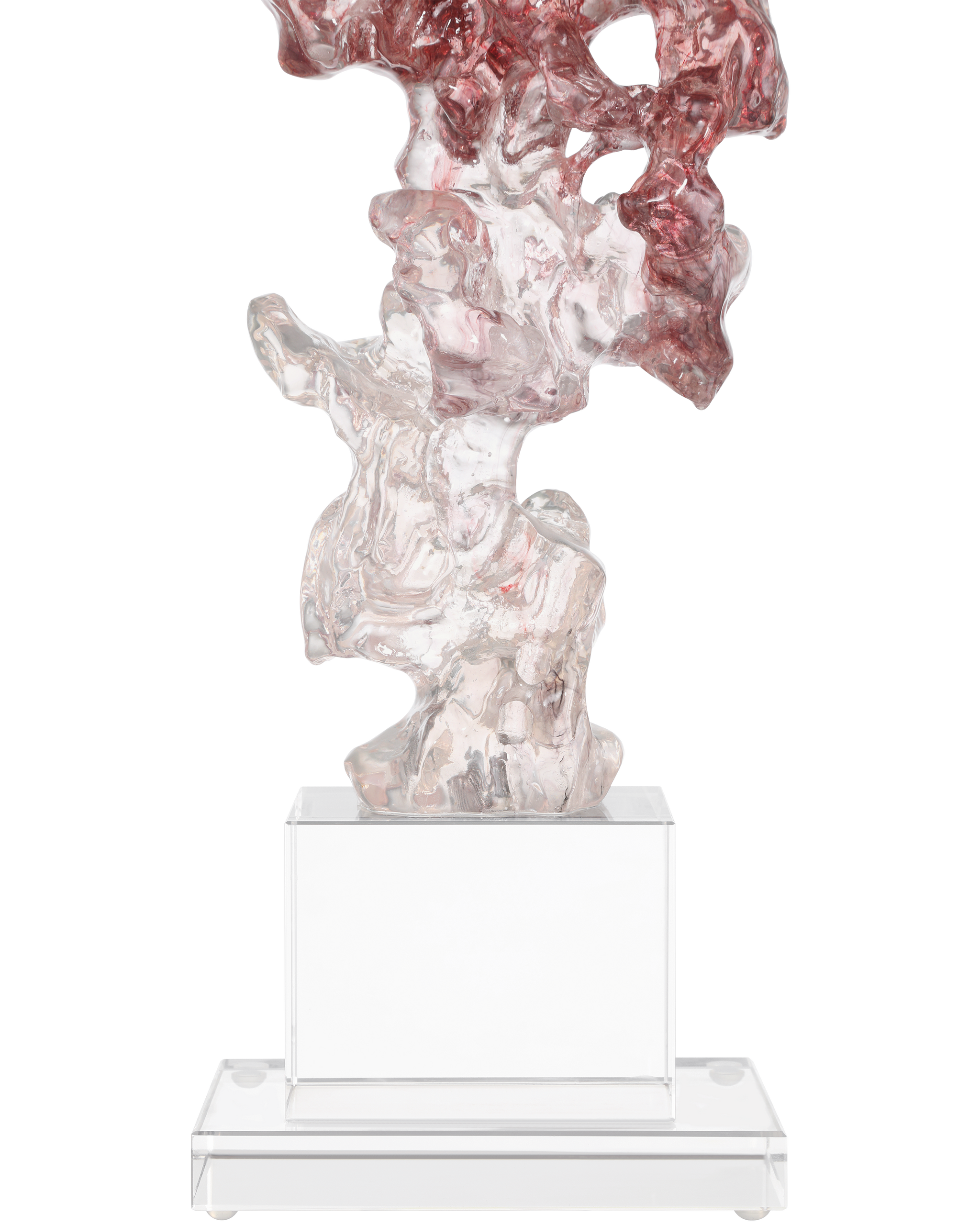 Currey And Company Faux Rock Crystal Sculpture