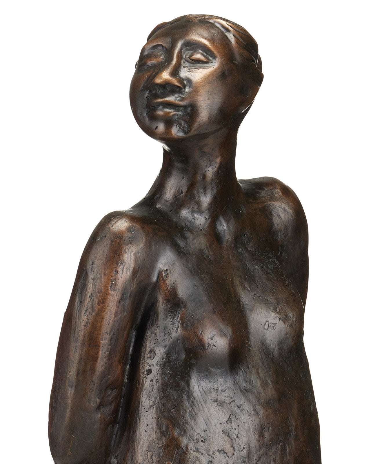 Currey & Company The Tall Empress 43" Bronze Sculpture