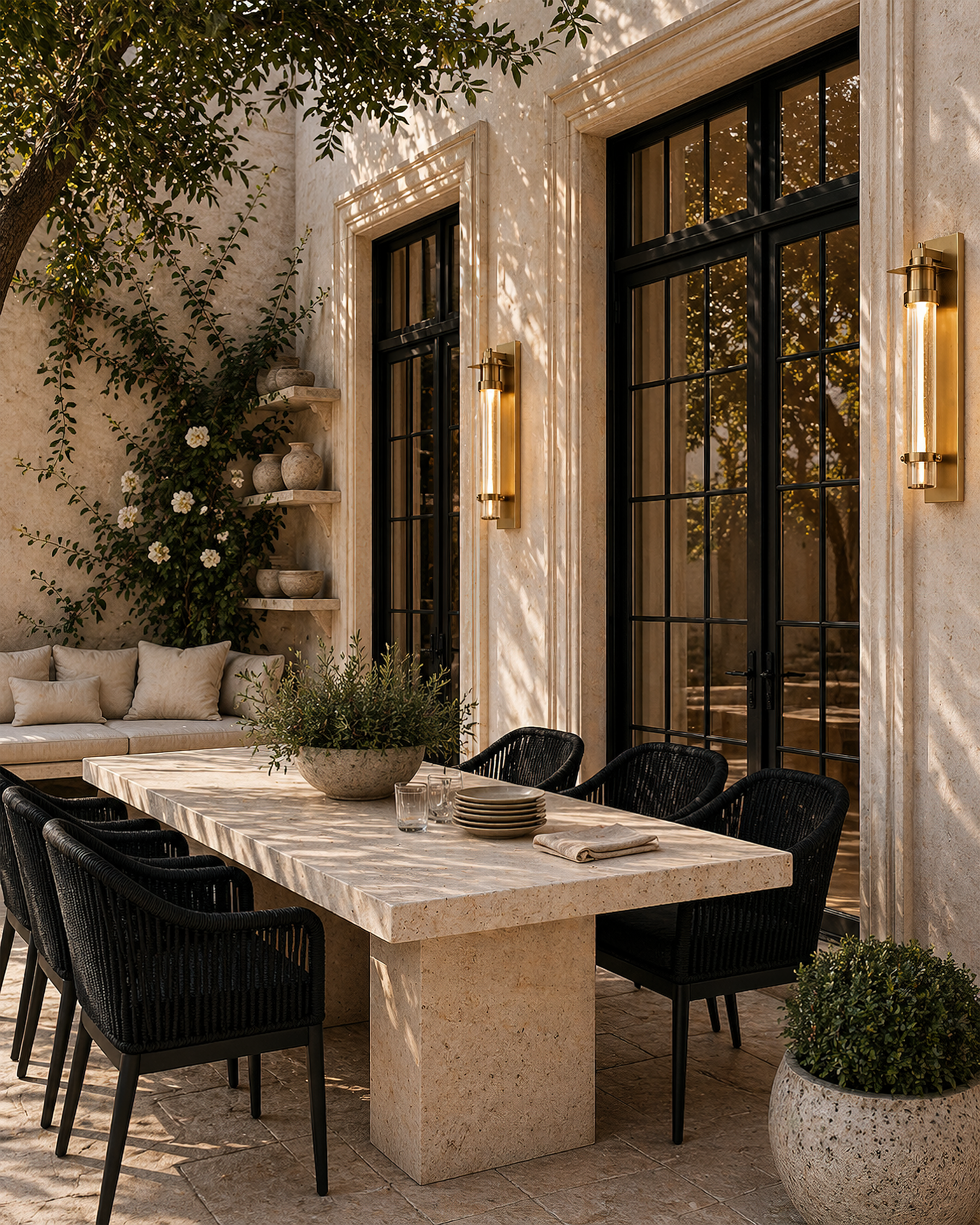 Currey & Company Provence Outdoor Wall Sconce
