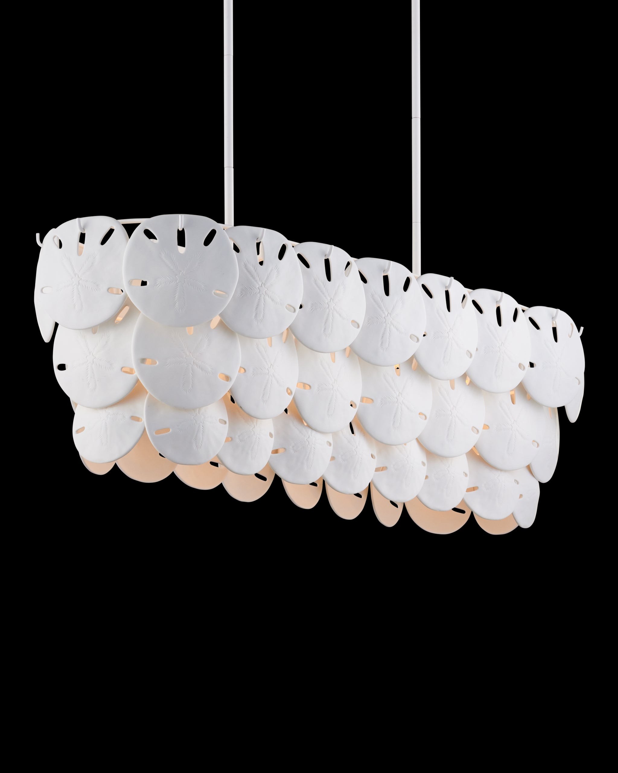 Currey & Company Tulum Oval Chandelier