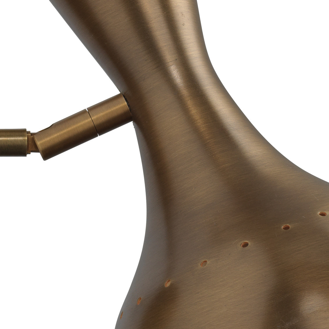 Jamie Young Pisa Wall Sconce In Antique Brass Metal