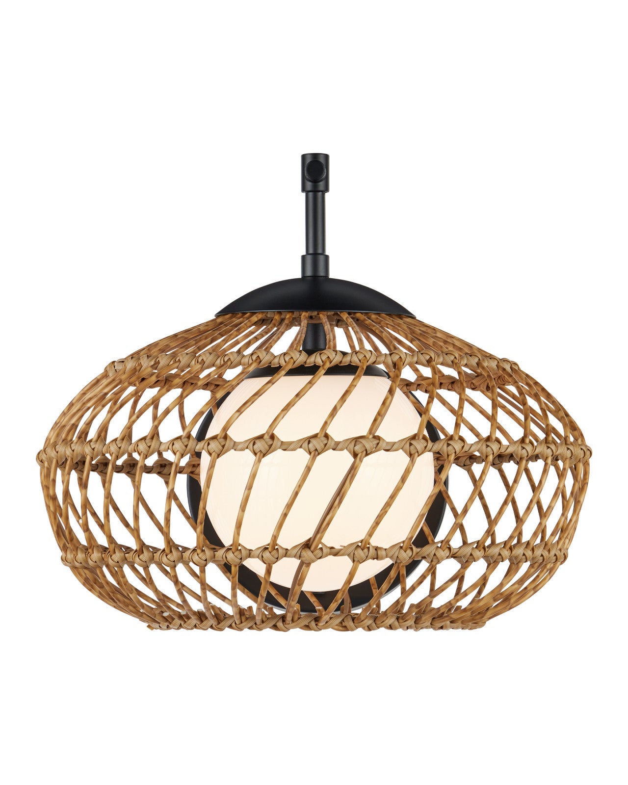 Currey & Company Carriage Black 1 Light Outdoor Wall Sconce