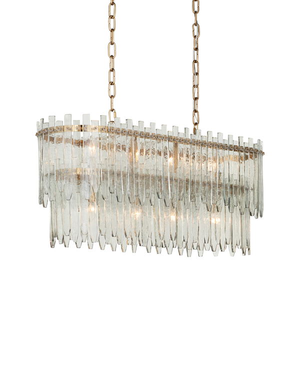 Currey & Company Electra Oval Chandelier