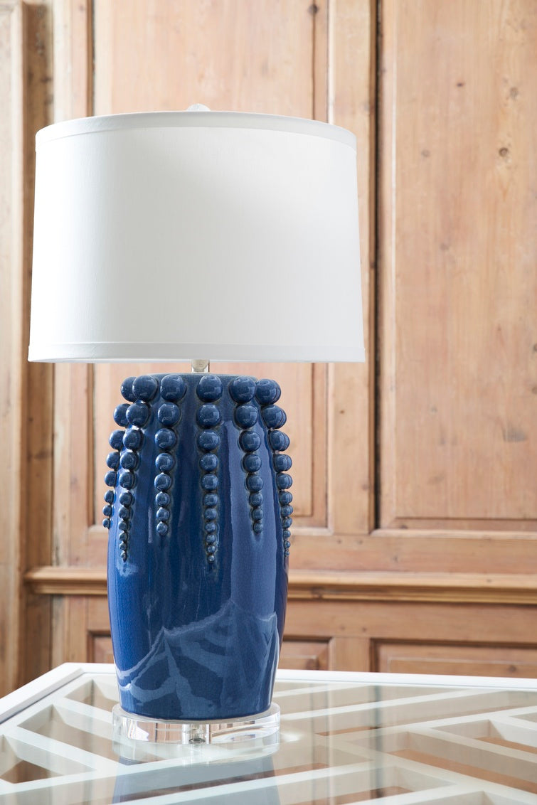 Chelsea House Sea Urchin Lamp Blue