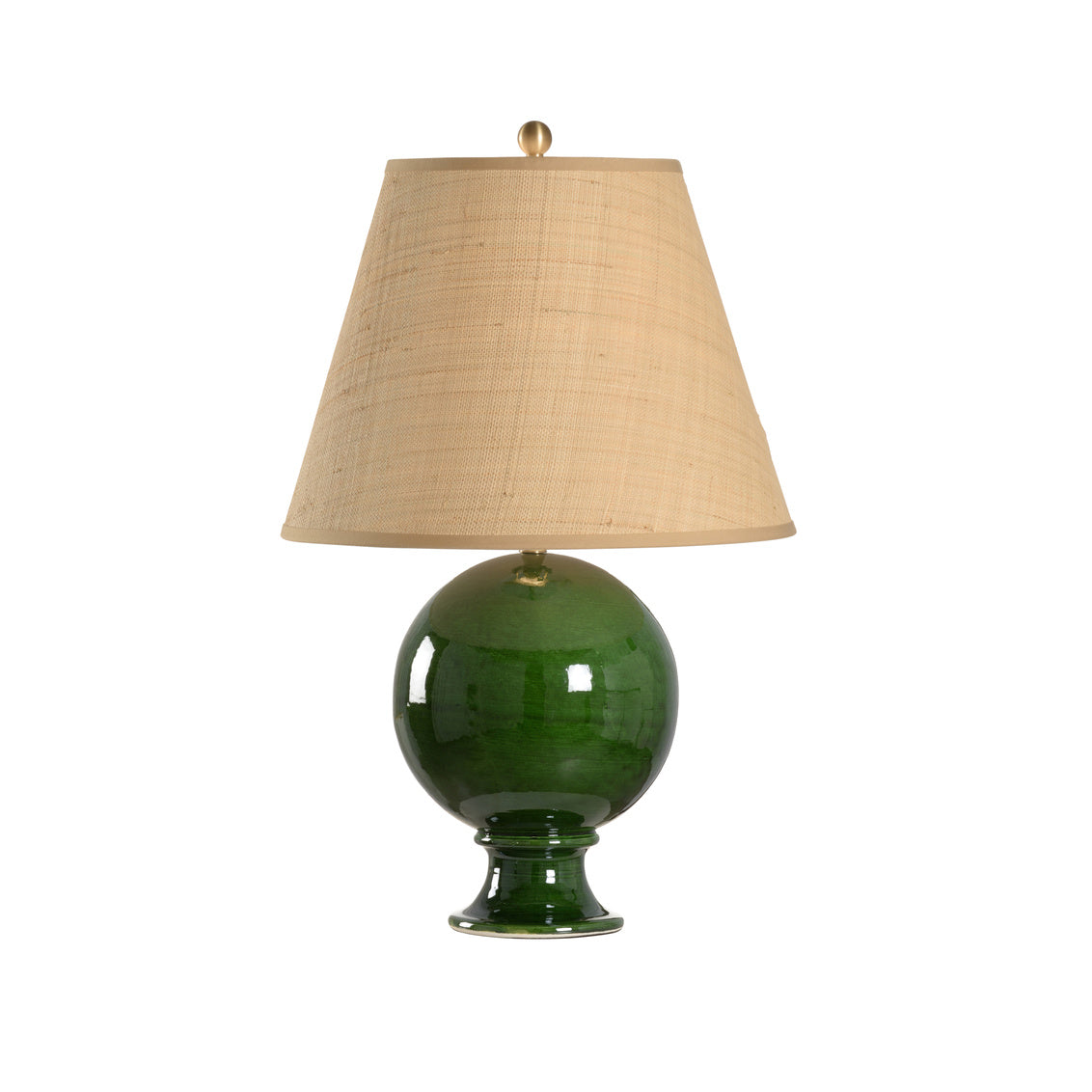 Chelsea House Sphere Table Lamp Green