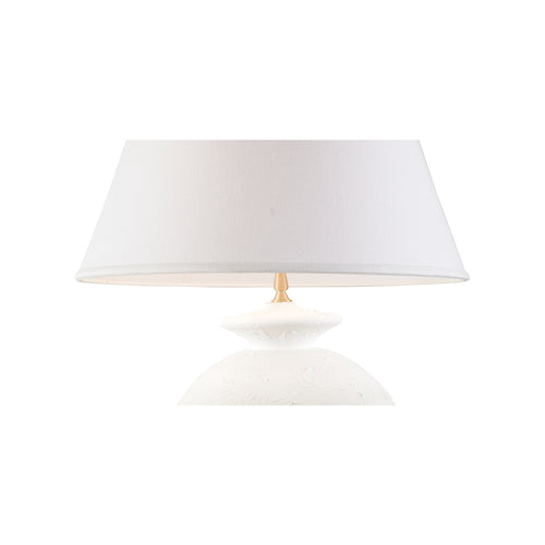 Chelsea House Opus Ceramic Lamp White Biscotto