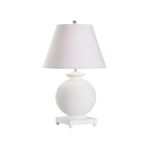 Chelsea House Opus Ceramic Lamp White Biscotto