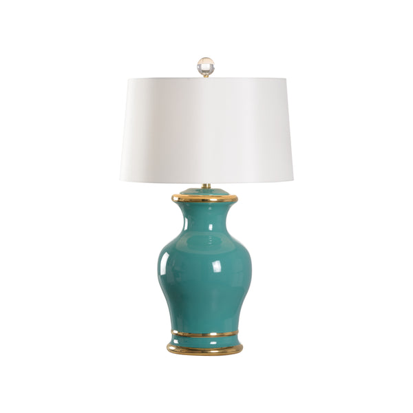 Chelsea House Audrey Lamp Green