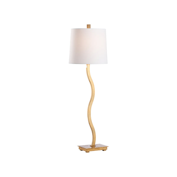 Chelsea House Sway Buffet Lamp Gold Leaf