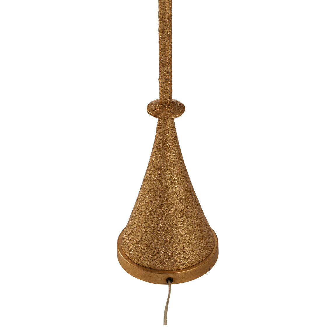Chelsea House Gia Floor Lamp Textured Gilt