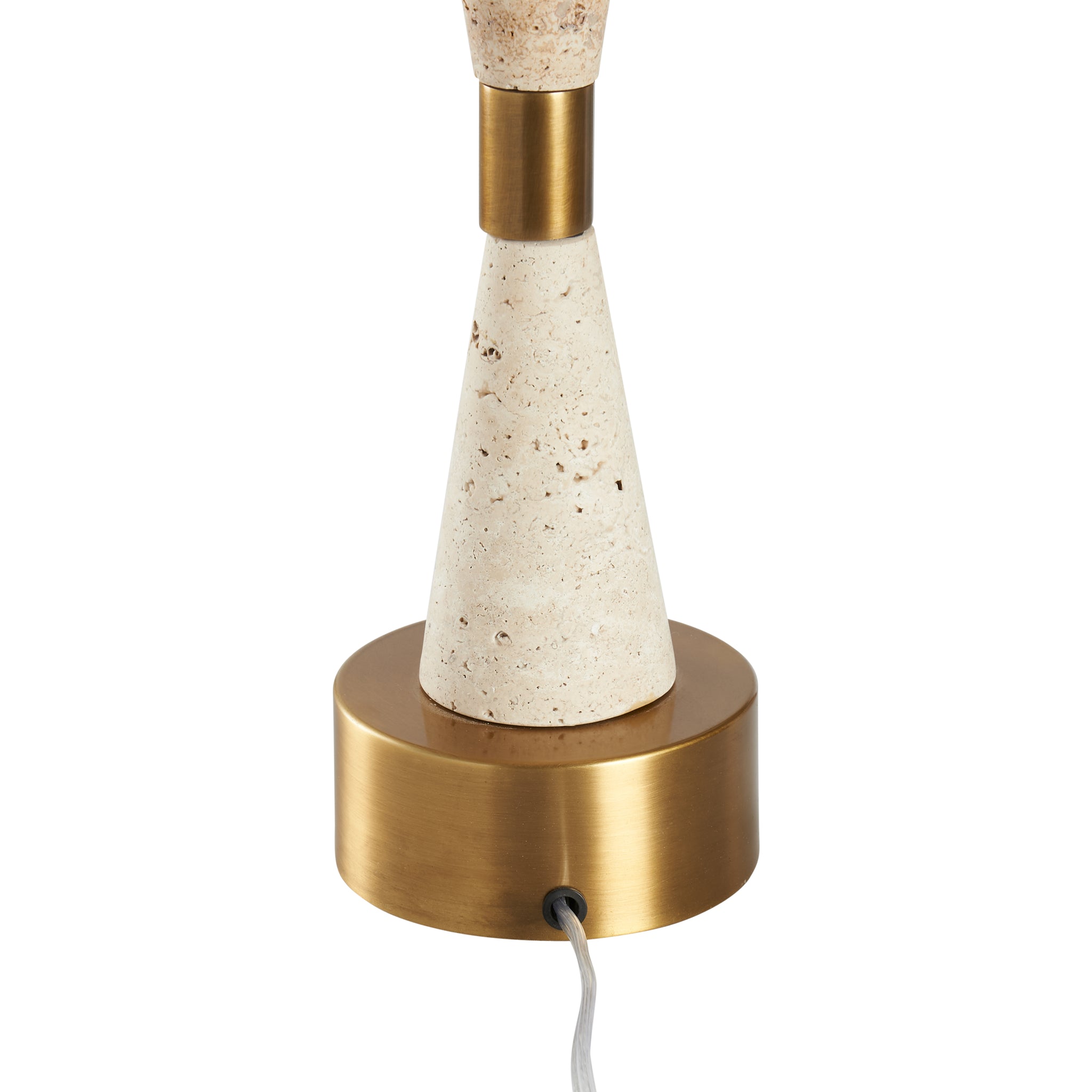 Chelsea House Metroline Travertine Lamp