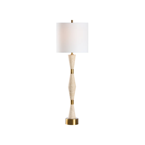 Chelsea House Metroline Travertine Lamp