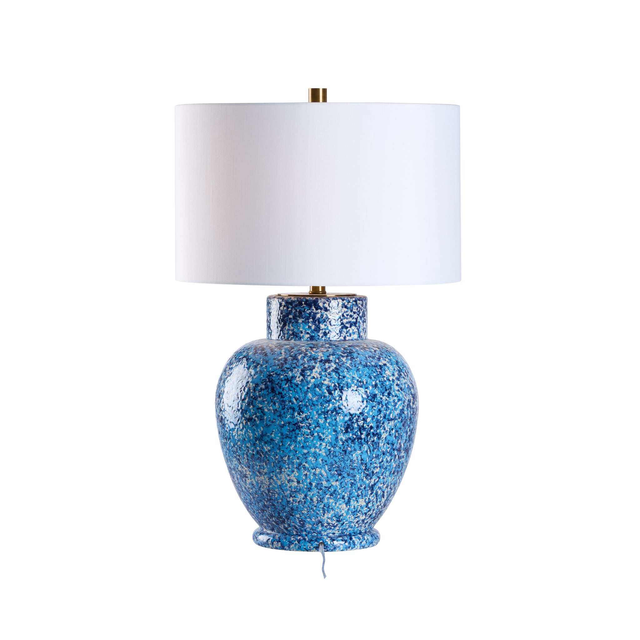 Chelsea House Spatter Lamp Blue