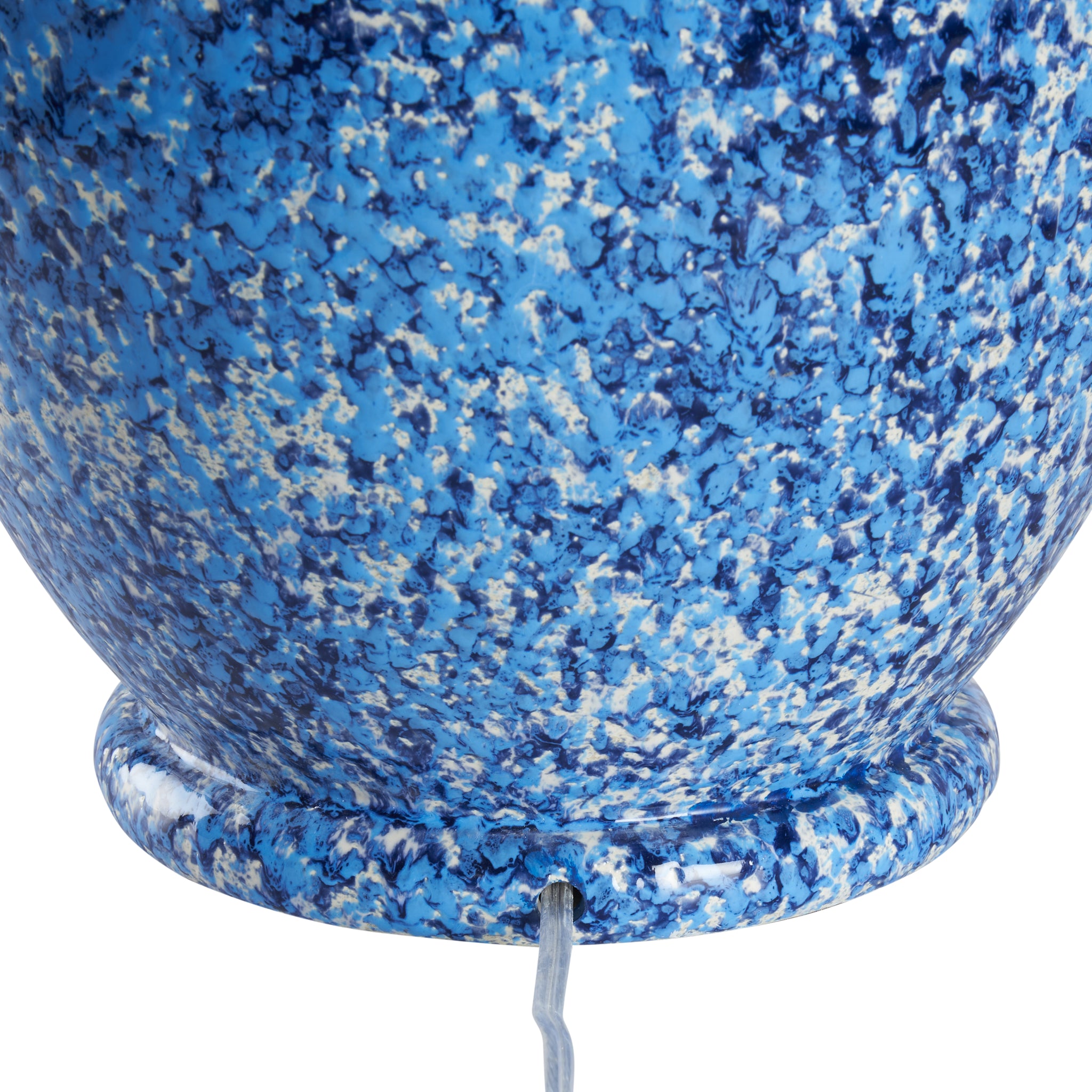 Chelsea House Spatter Lamp Blue