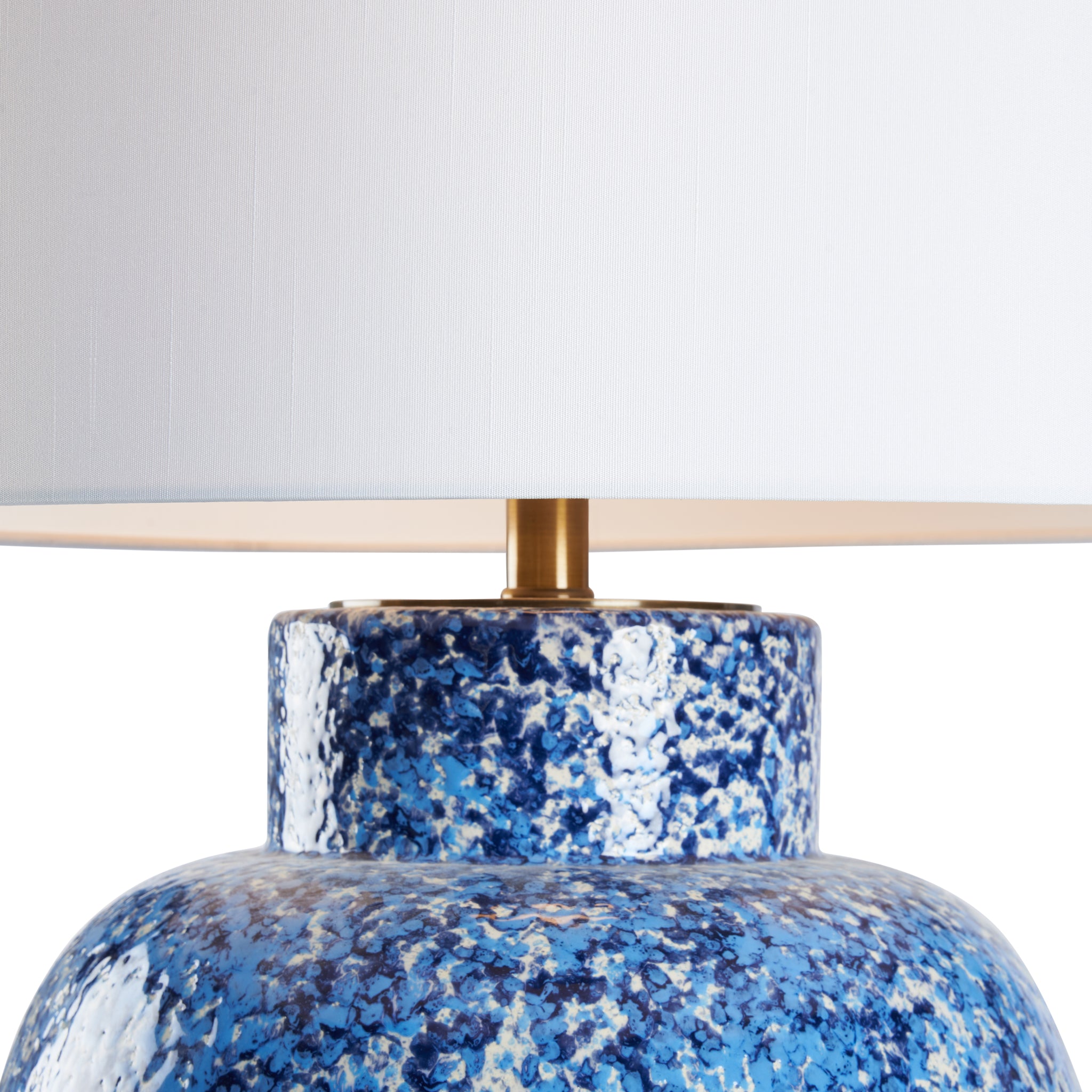 Chelsea House Spatter Lamp Blue