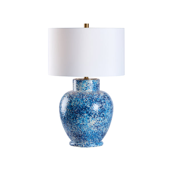 Chelsea House Spatter Lamp Blue
