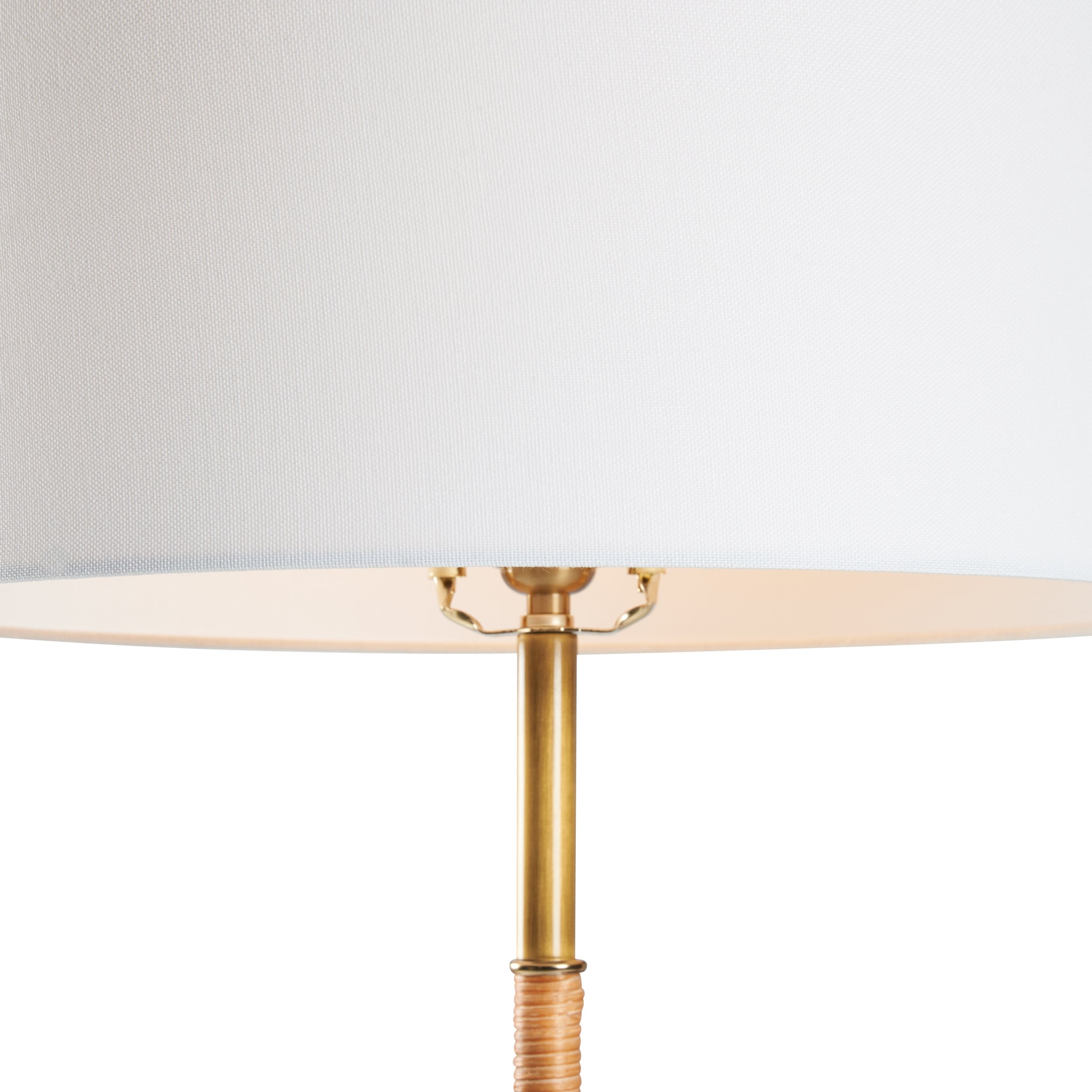 Chelsea House Amelia Rattan Floor Lamp