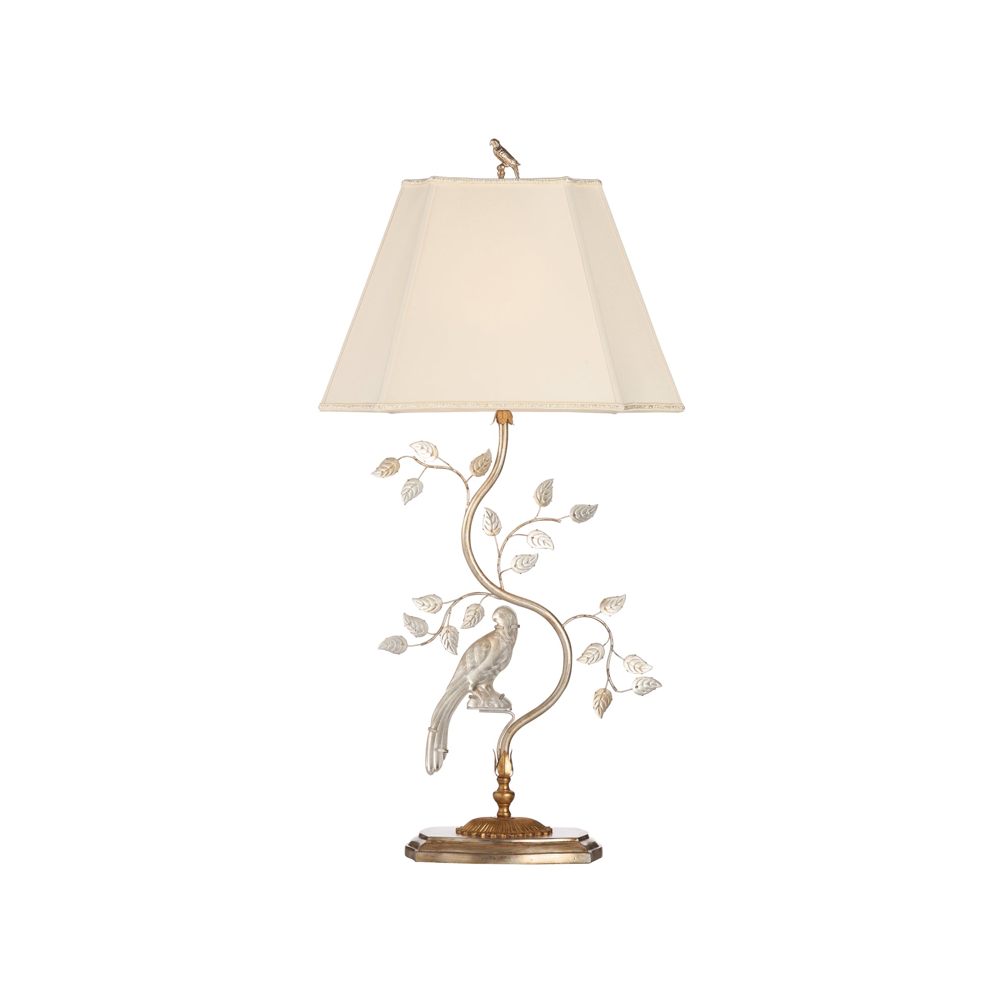 Chelsea House Crystal Bird Lamp
