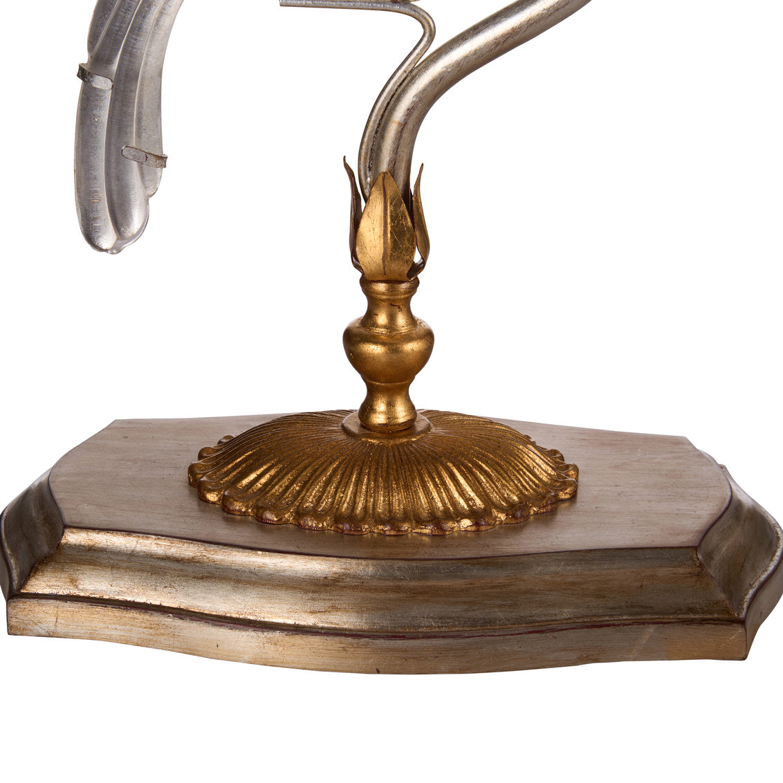 Chelsea House Crystal Bird Lamp