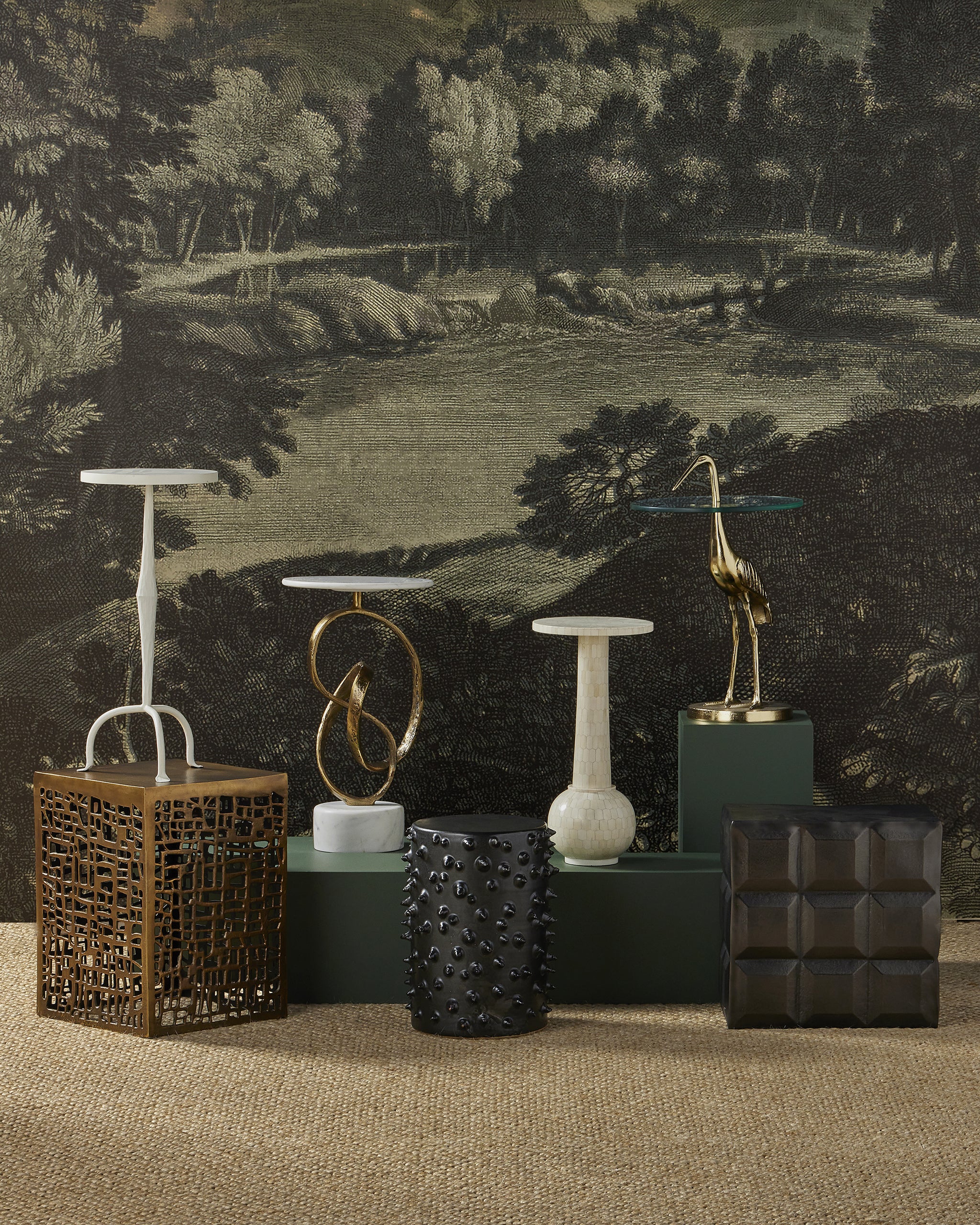 Currey & Company Gowen Accent Table