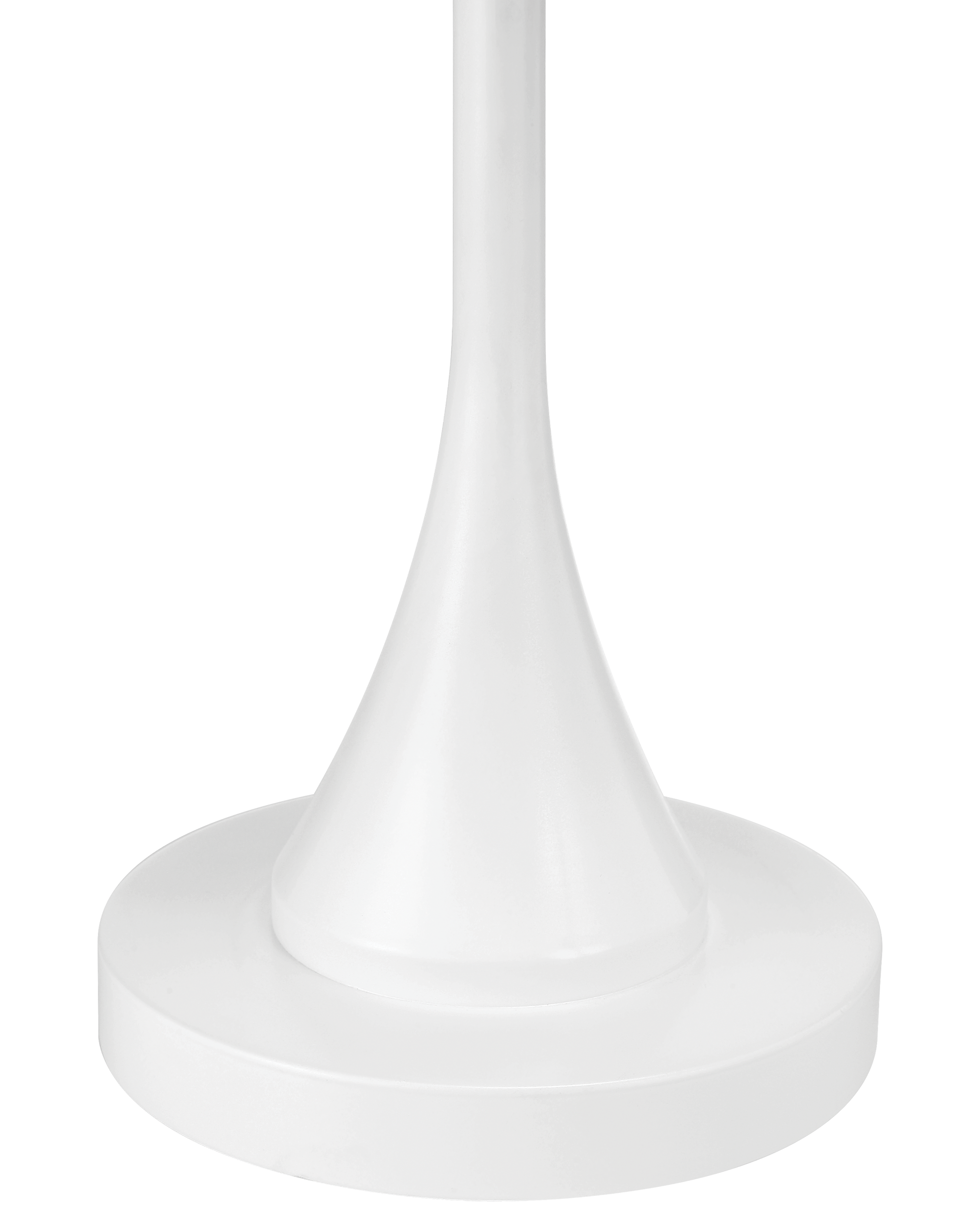 Currey & Company Enid White Accent Table