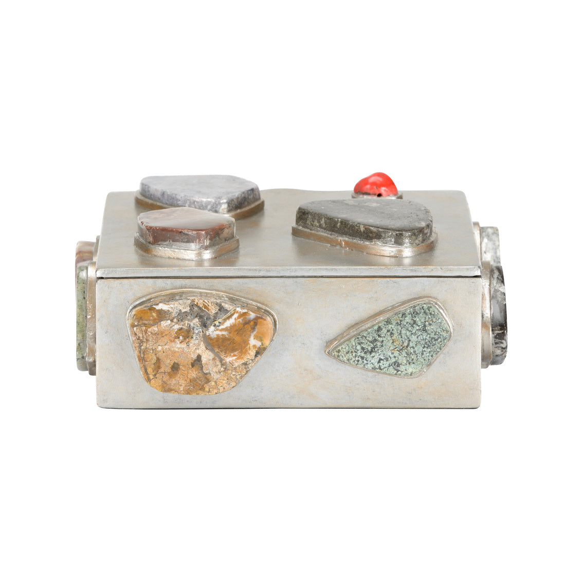 Chelsea House Caribbean Gold Jewelry Box Square (Sm)