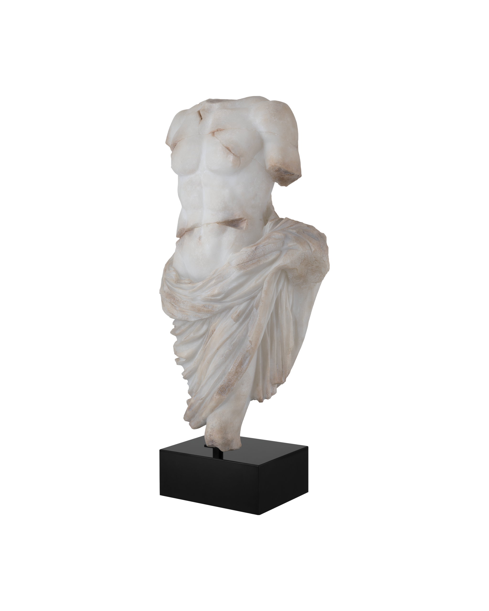 Currey & Company Delos Torso On Metal Stand