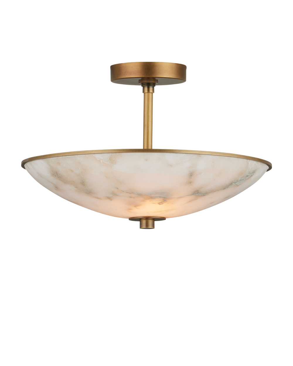 Currey & Company Volterra Small Semi Flush Mount