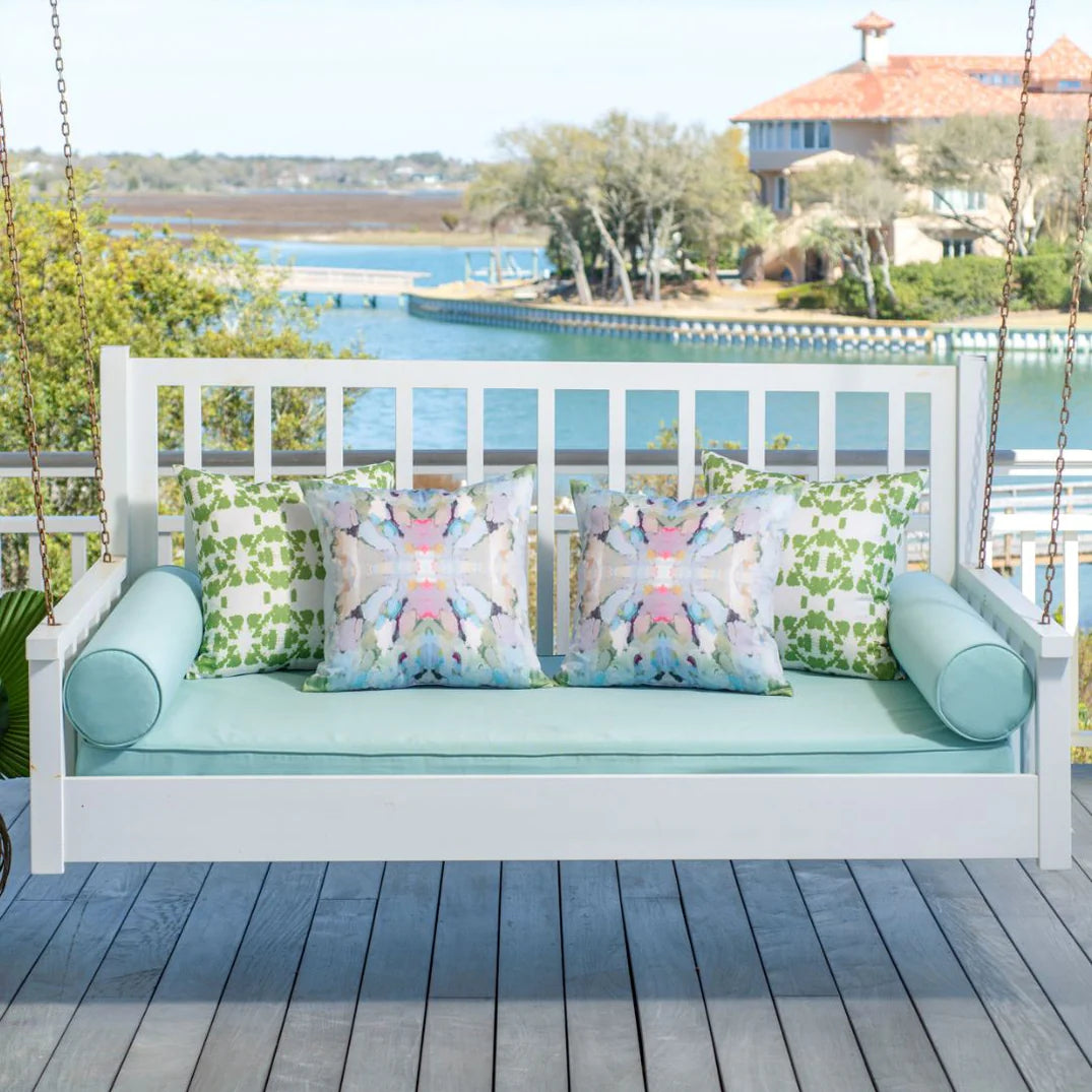 Laura Park Martini Olive Outdoor Pillow