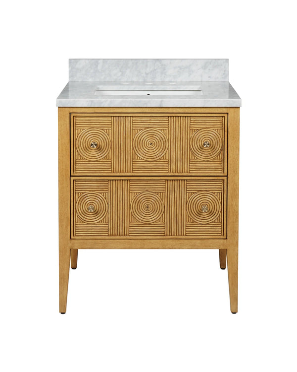 Currey and Company Santos 28" Bathroom Vanity