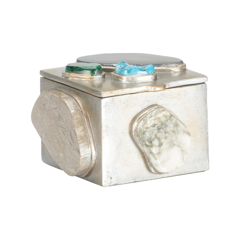 Chelsea House Caribbean Gold Jewelry Box Square (Lg)