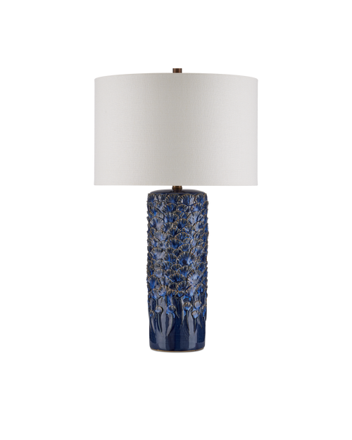 Currey & Company Fairmont Dark Blue Table Lamp