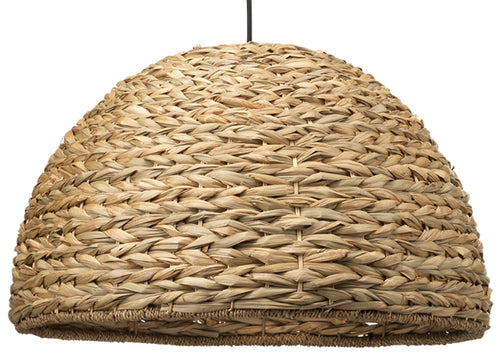 Jamie Young Shoreline Pendant In Natural Seagrass