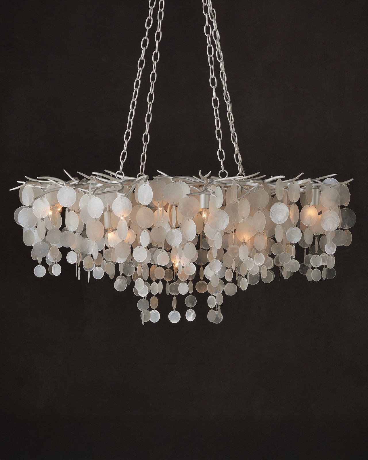 Currey & Company 43.5" Lusso 16 Light Chandelier