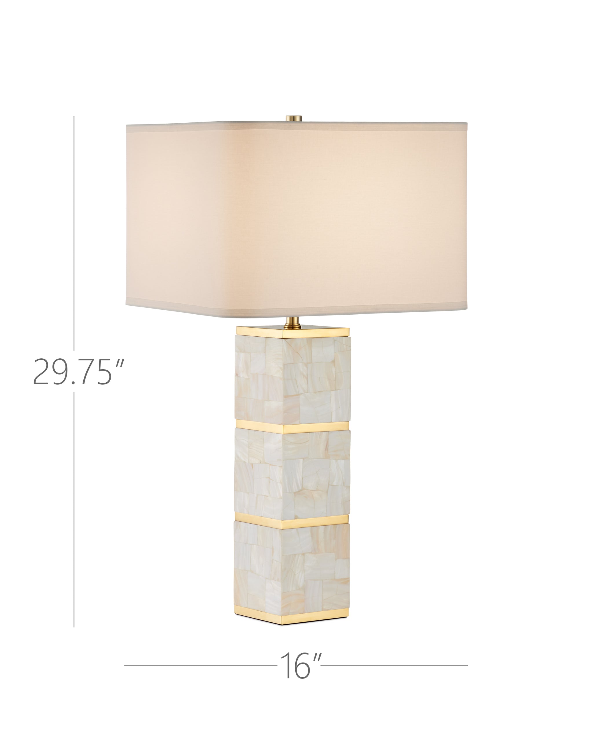 Currey & Company Casey Mother Of Pearl Table Lamp