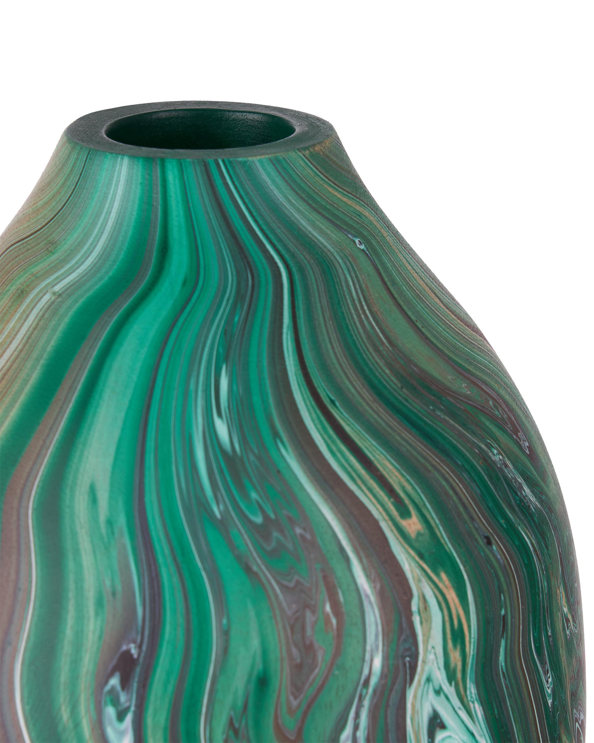Currey & Company Tamarind Large Green Vase