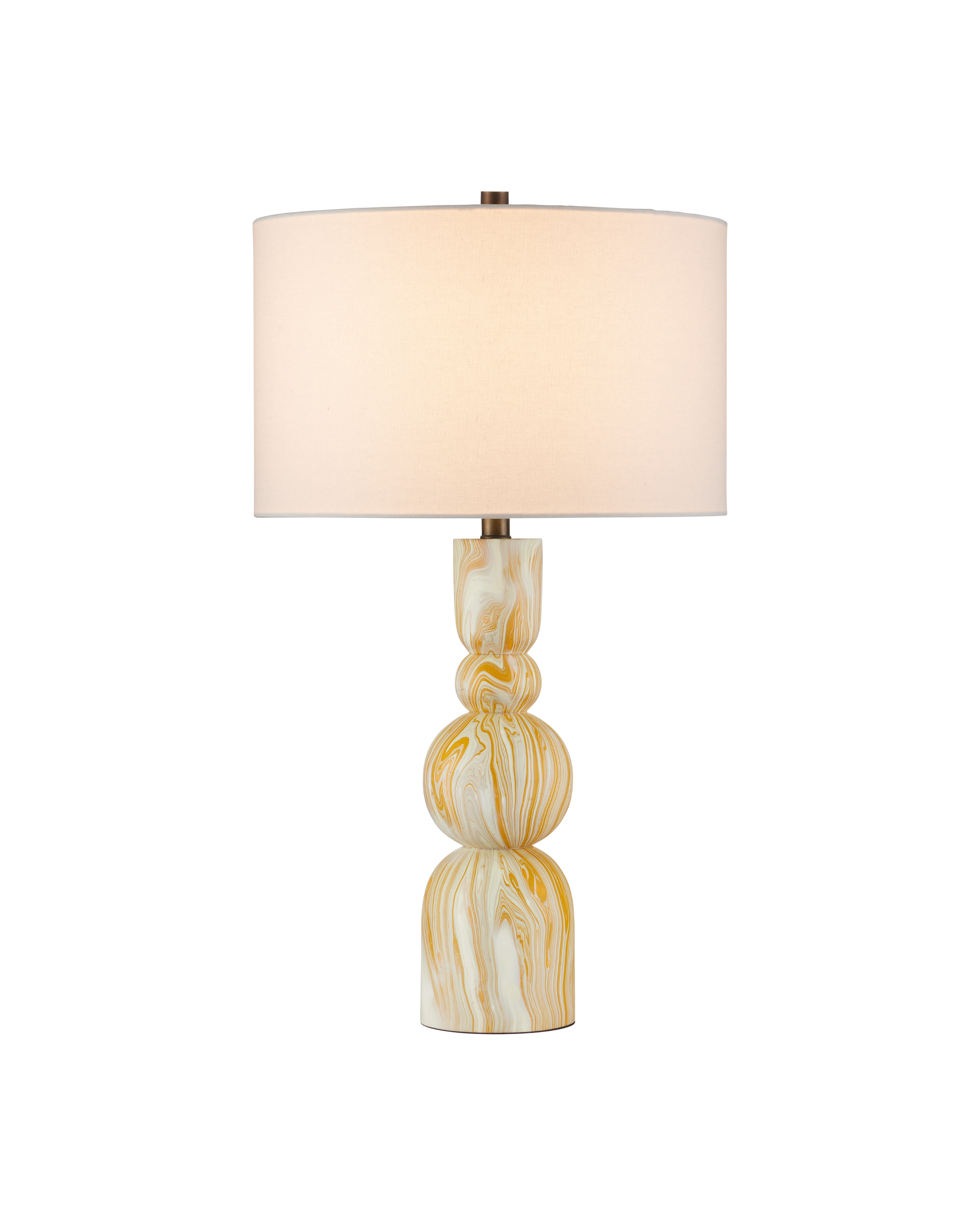 Currey & Company Chawton Yellow Table Lamp