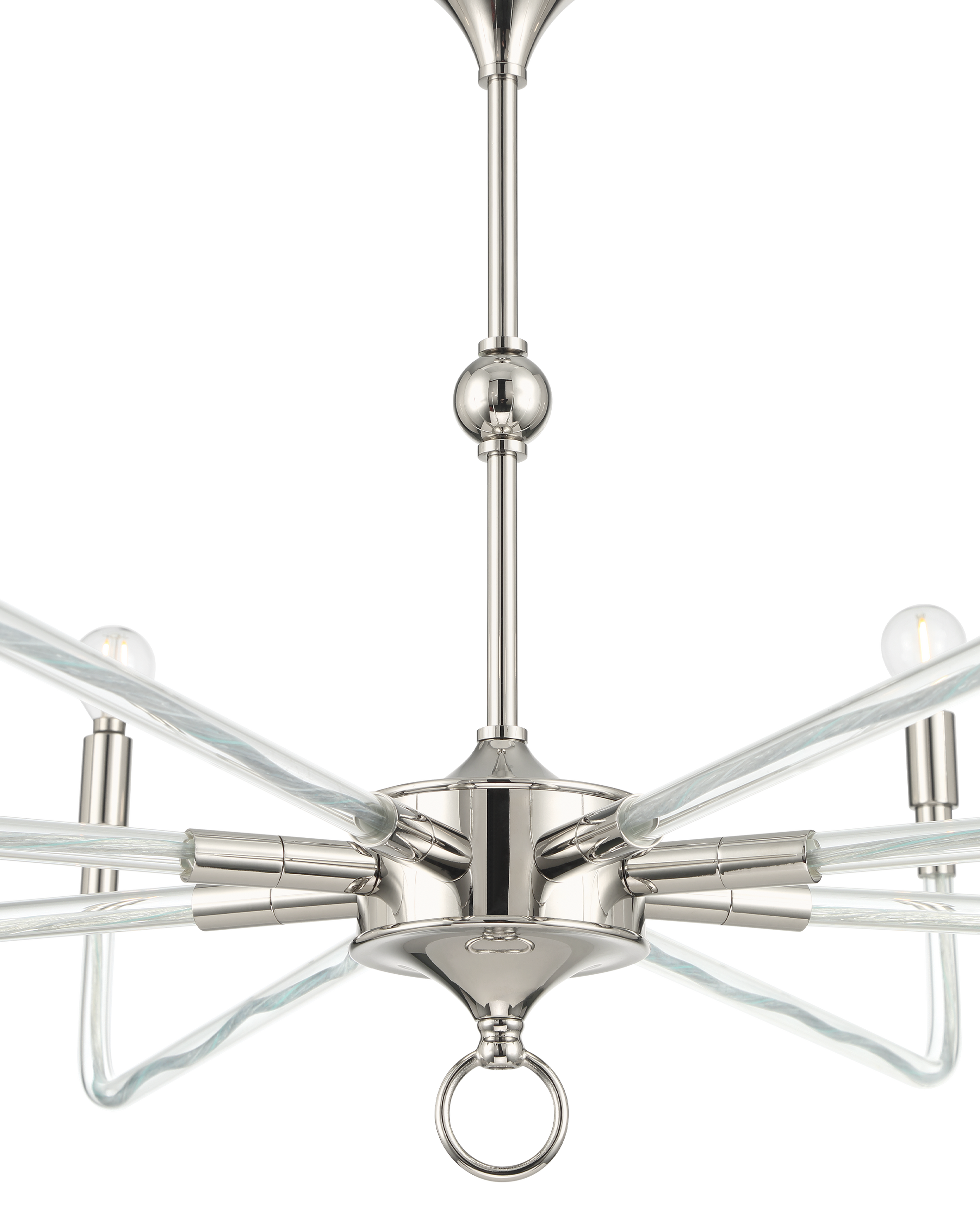 Currey & Company Nantucket Nickel Chandelier