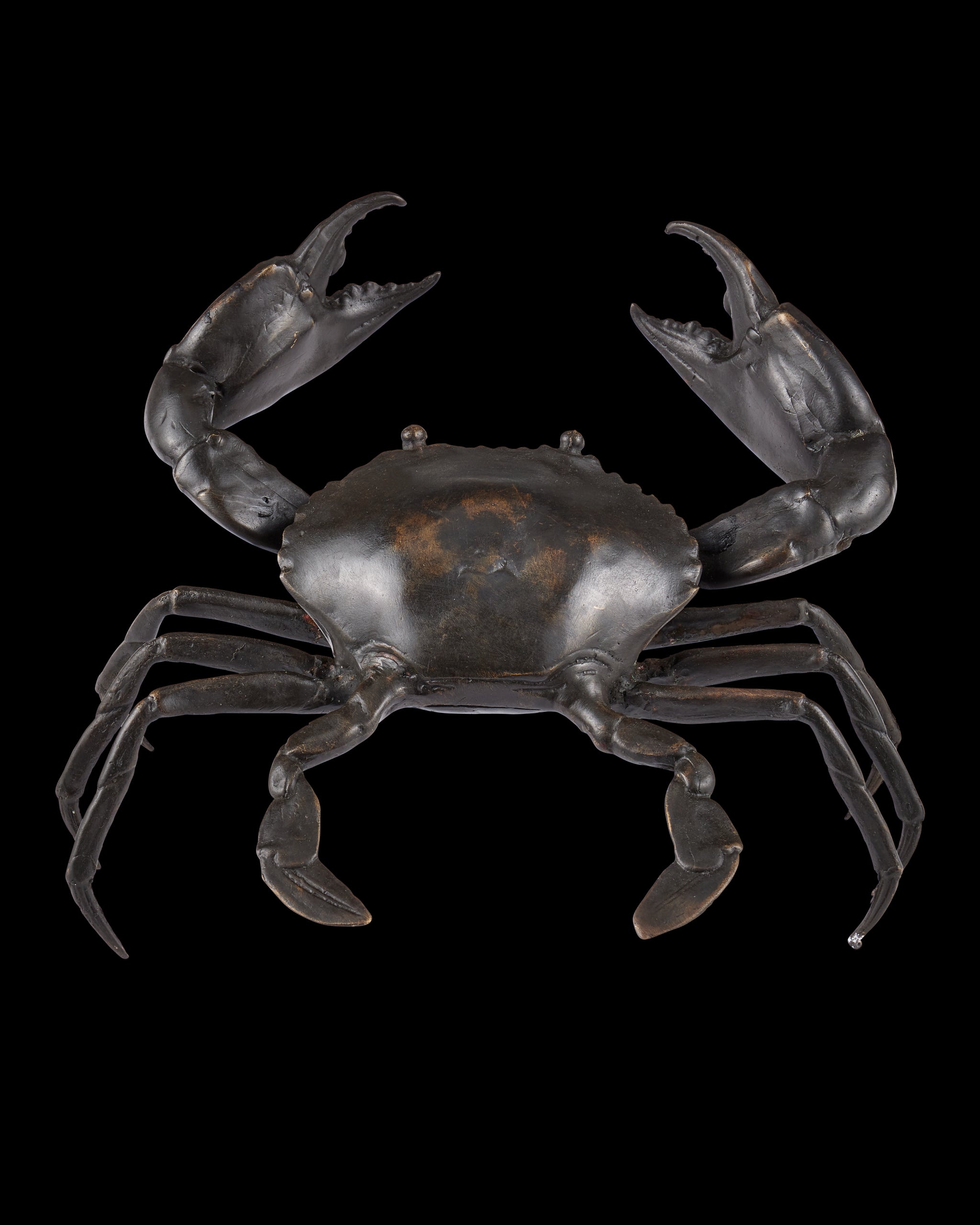 Currey & Company Crab Bronze