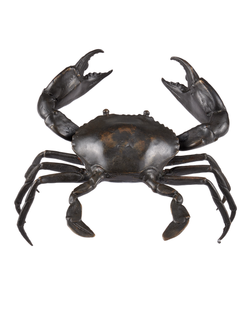 Currey & Company Crab Bronze