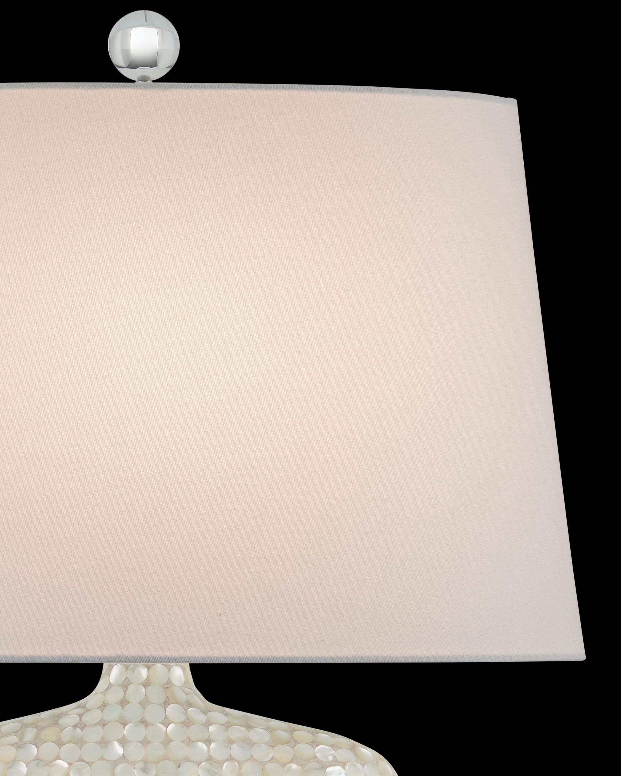 Currey & Company Gerri Dot Mother Of Pearl Table Lamp