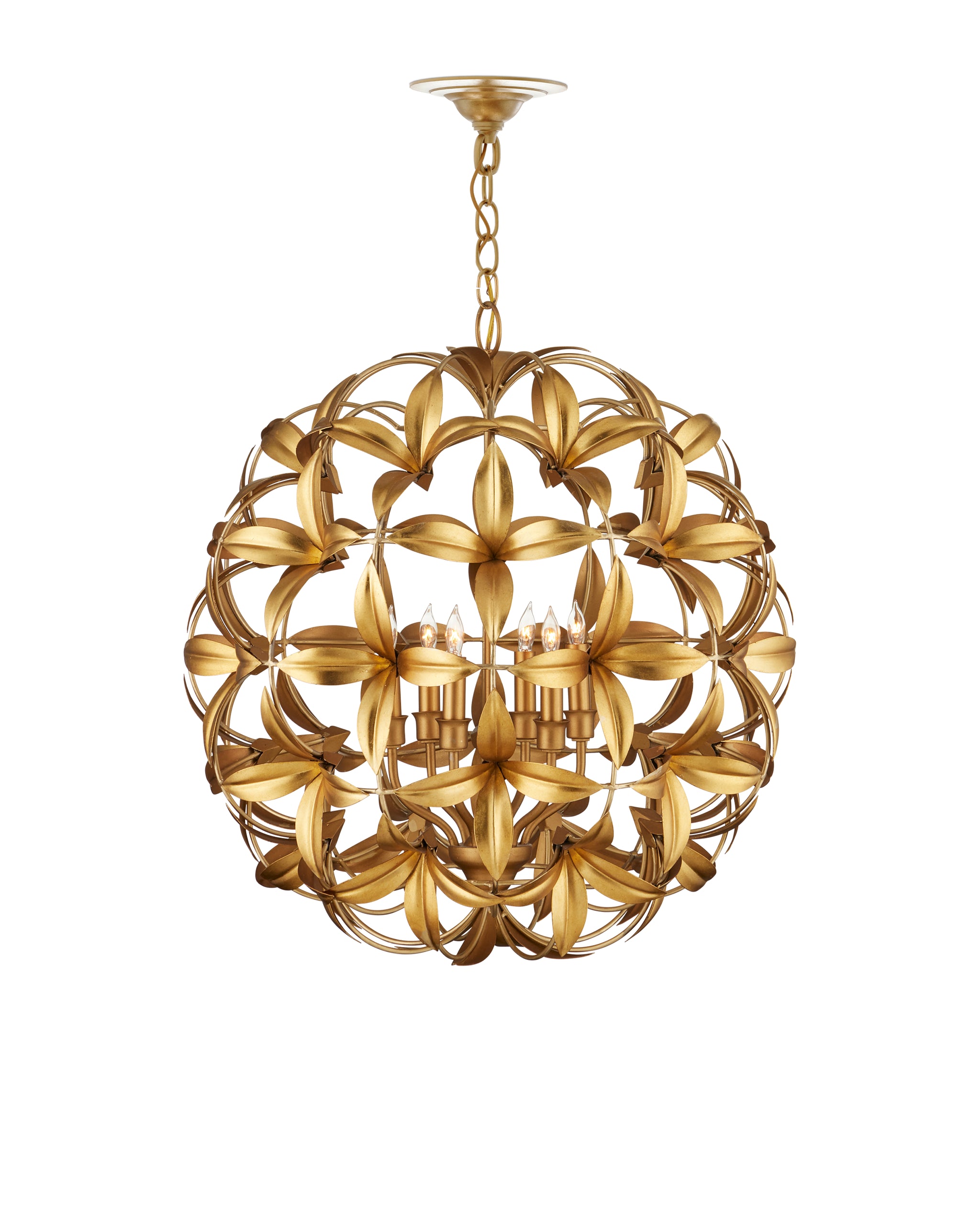 Currey & Company Helenium Orb Chandelier