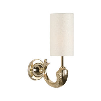 Wildwood Dolphin Sconce Gold