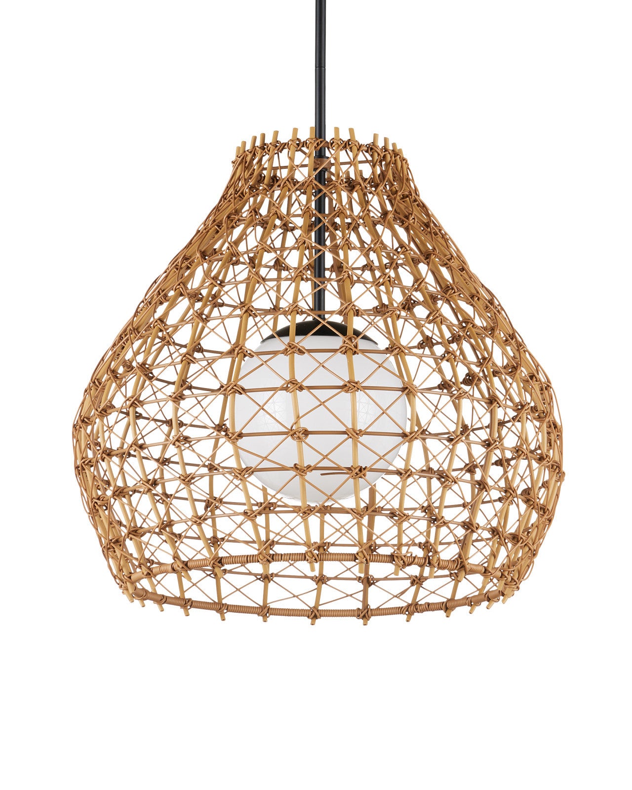 Currey & Company 21" Bly Outdoor 1 Light Pendant